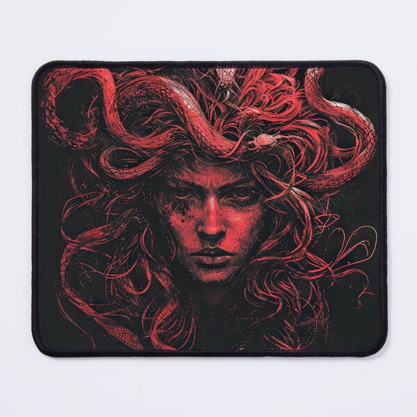 Item preview, Red Euryale Illustration (Variation) designed and sold by OccultDreams.