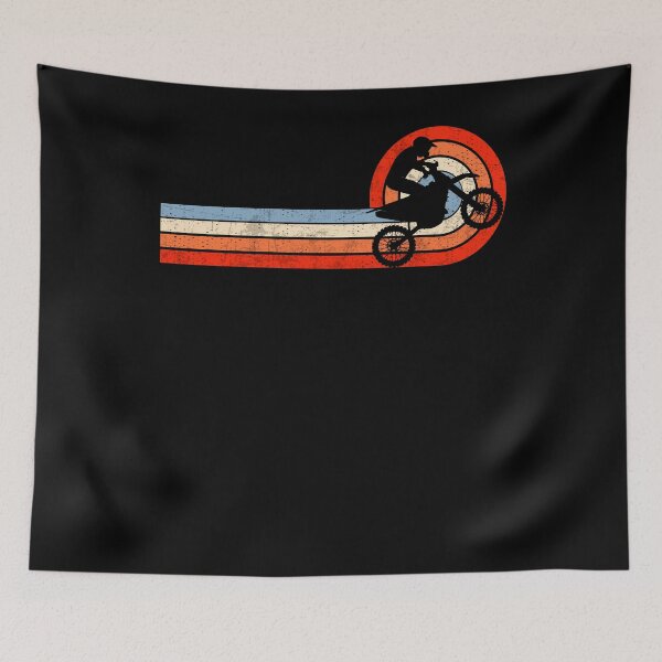 Item preview, Vintage Dirt Bike Montar MX Motocross Bike Rider Supercross designed and sold by MobyStickers.