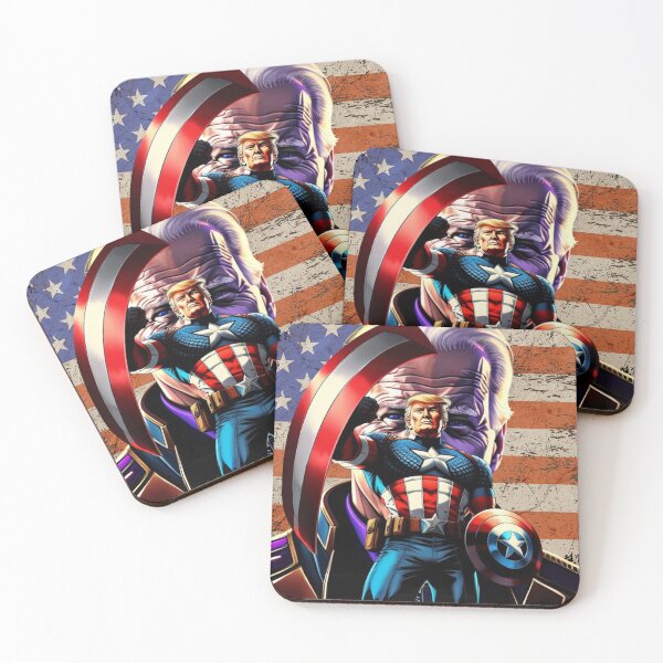 Item preview, Captain Donald Trump VS Thanos Biden #10 Make America Great Again designed and sold by CaptainTrump.