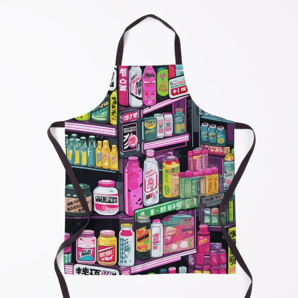 Item preview, Urban Konbini Charm - Japanese Store Pattern designed and sold by EpicDesignsCo.