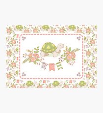 Little Tortoise -pattern- Photographic Print