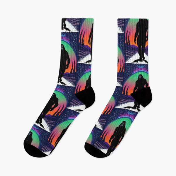 Item preview, Stay'n Alive Bigfoot Sasquatch Funny Trippy Meme designed and sold by TheDarkWardrobe.
