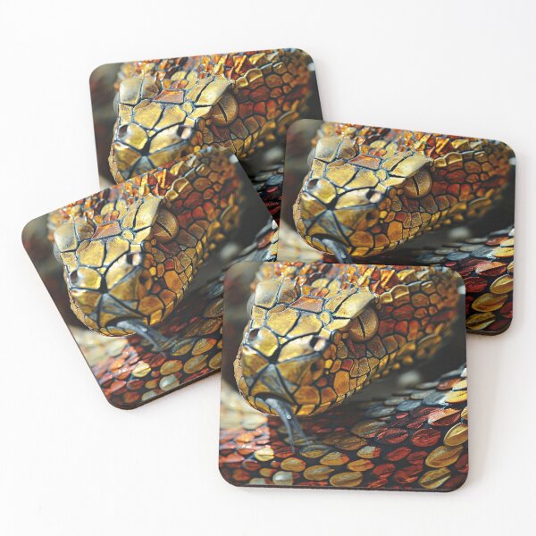 Item preview, Orange and Yellow Viper designed and sold by OccultDreams.