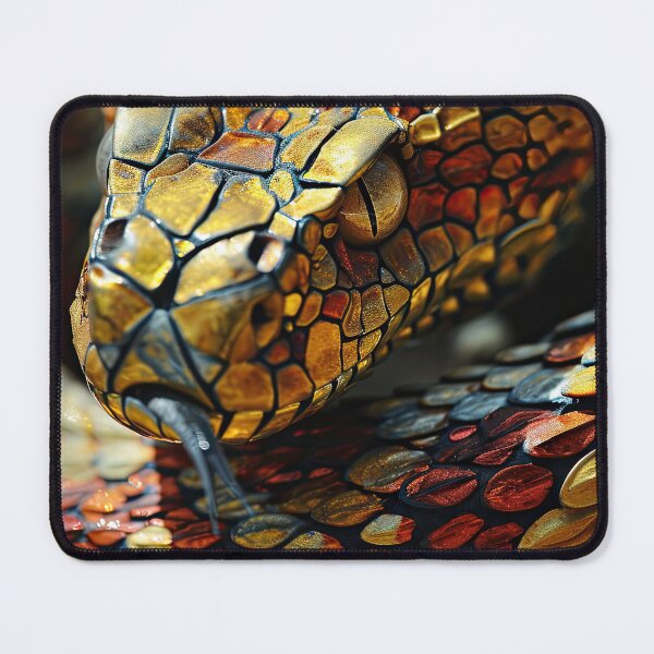 Item preview, Orange and Yellow Viper designed and sold by OccultDreams.