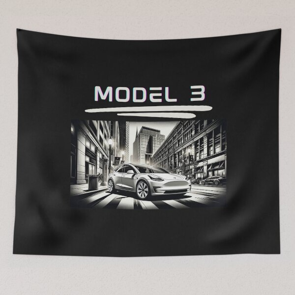 Item preview, Tesla model 3 designed and sold by TEEJAMBOREE.