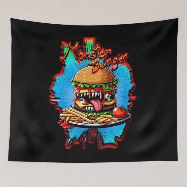 Item preview, Monster Burger designed and sold by Bukhisz.