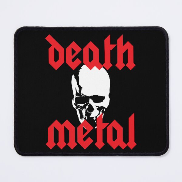 Item preview, Cool Death Metal Music Skull Design designed and sold by WIZECROW.