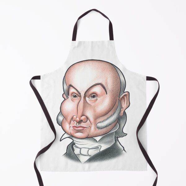 Item preview, John Quincy Adams Caricature designed and sold by FunFaces.