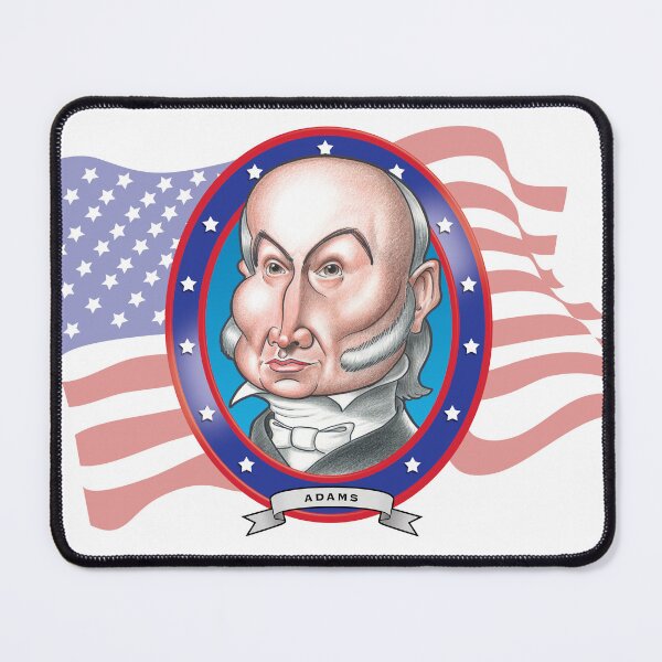 Item preview, John Quincy Adams Caricature designed and sold by FunFaces.