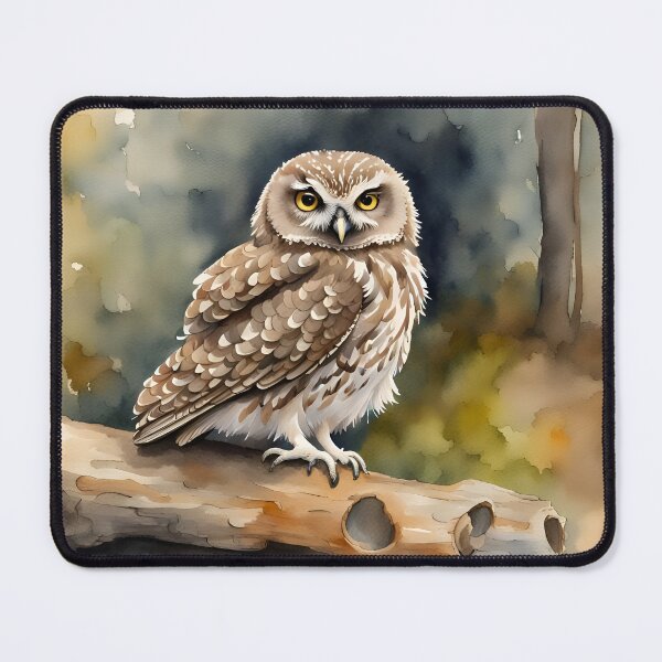 Item preview, Little Owl (Athene noctua) - British Birds designed and sold by Country-Artist.