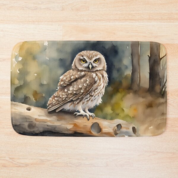 Item preview, Little Owl (Athene noctua) - British Birds designed and sold by Country-Artist.