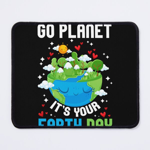 Item preview, Go Planet It's Your Earth Day Restore Earth Planet Nature designed and sold by MobyStickers.