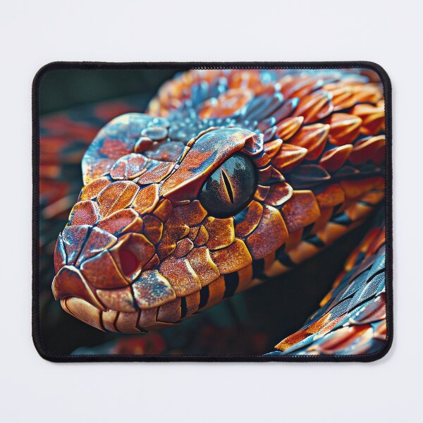 Item preview, Orange and Black Viper designed and sold by OccultDreams.