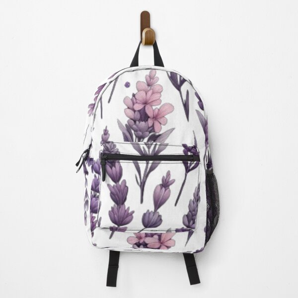 Item preview, Lavender Floral Pattern - Purple Botanical Elegance designed and sold by ProjectNoah.