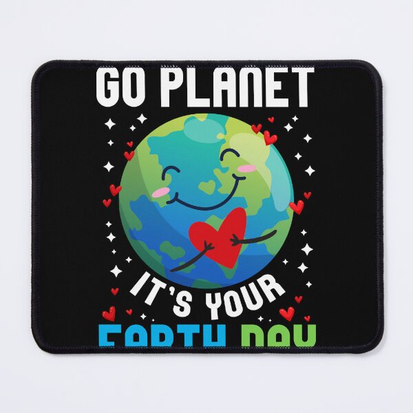 Item preview, Go Planet It's Your Earth Day Restore Earth Planet Nature designed and sold by MobyStickers.