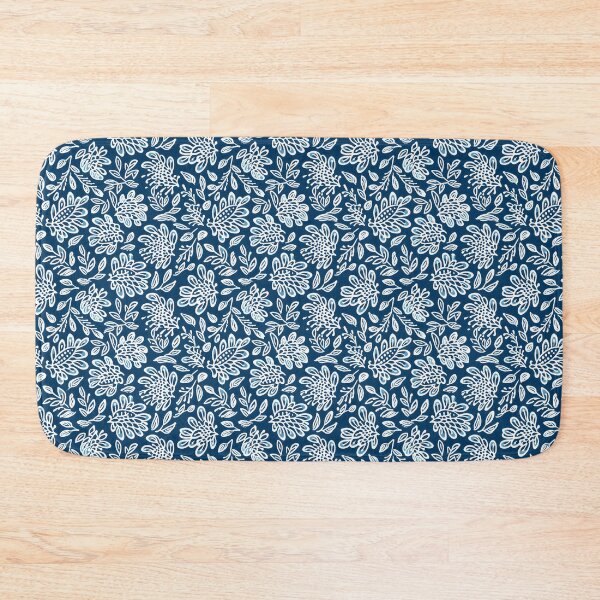 Item preview, White flower seamless pattern designed and sold by varinchai.