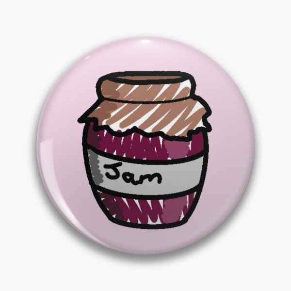Item preview, Cartoon simple Jam jar  designed and sold by Angelcheesecake.