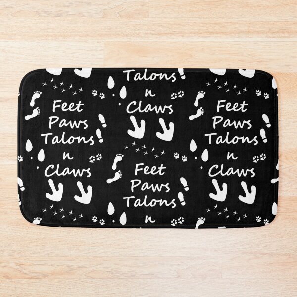 Item preview, Copy of Feet, Paws, Talons n Claws (Black) designed and sold by KinnearDesign.