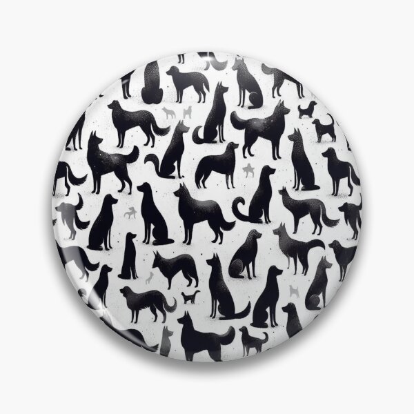 Item preview, Dogs Pattern designed and sold by PatternInArt.