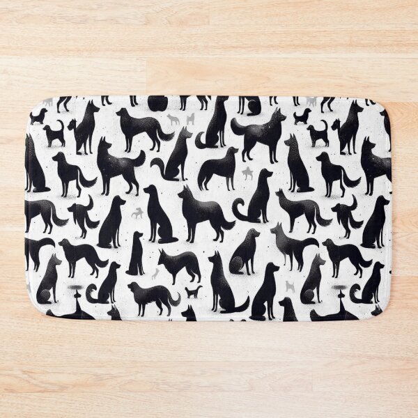 Item preview, Dogs Pattern designed and sold by PatternInArt.