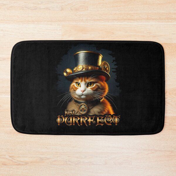 Item preview, Steampunk Cat - Just Purrfect designed and sold by SeledineArt.