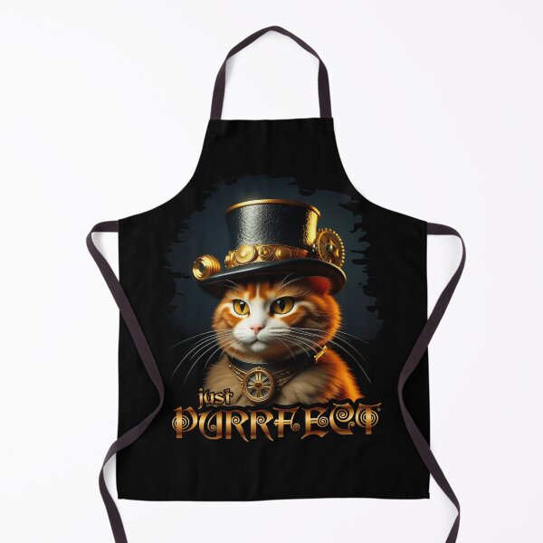 Item preview, Steampunk Cat - Just Purrfect designed and sold by SeledineArt.