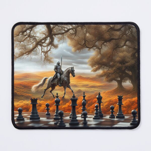 Item preview, Chess Game with Knight and Horse designed and sold by Stephanie Laird.