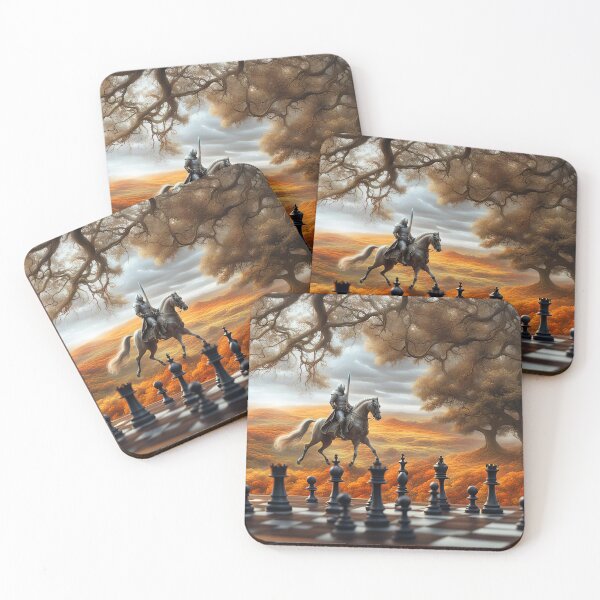 Item preview, Chess Game with Knight and Horse designed and sold by Stephanie Laird.