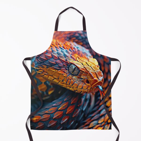 Item preview, Orange and Black Viper (Variation) designed and sold by OccultDreams.