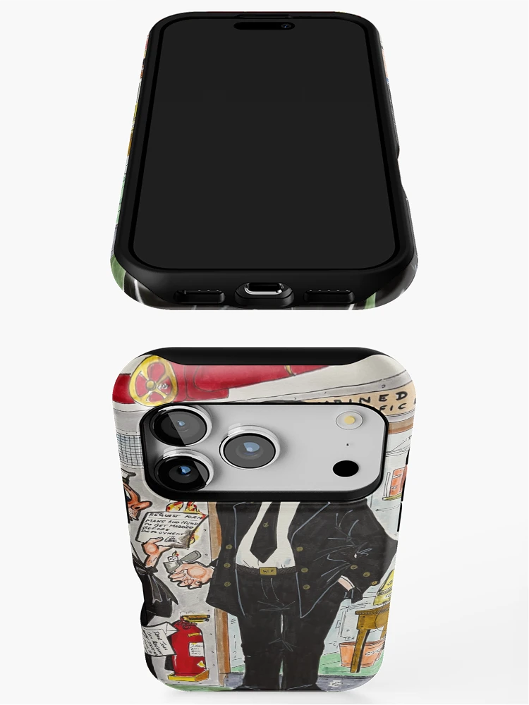 Thumbnail 3 of 4, iPhone Case, Grumpy Chief! designed and sold by Telmac1.
