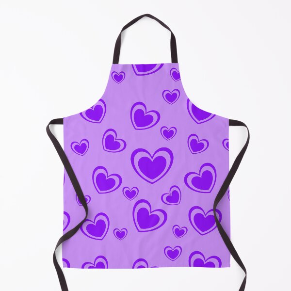 Item preview,  Purple hearts pattern designed and sold by Kalpa.