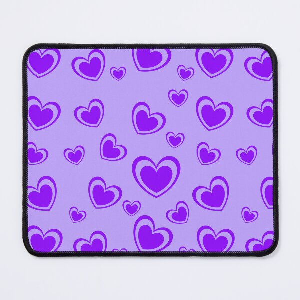 Item preview, Purple hearts pattern designed and sold by Kalpa.