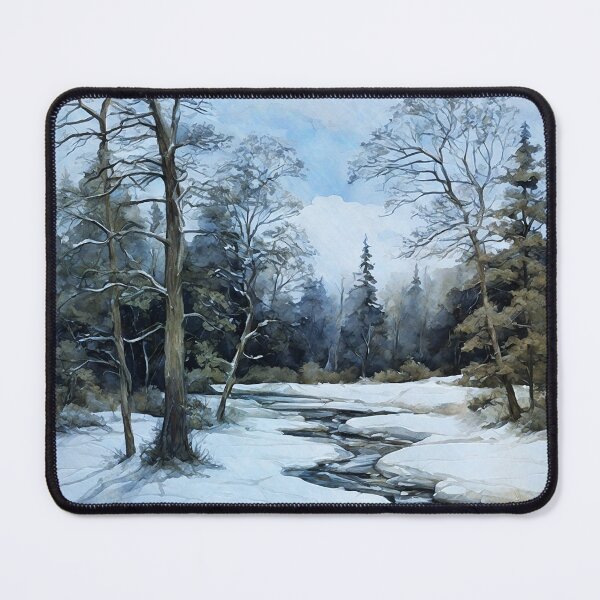 Item preview, Serene Wintery Afternoon designed and sold by ShroomSquirrel.