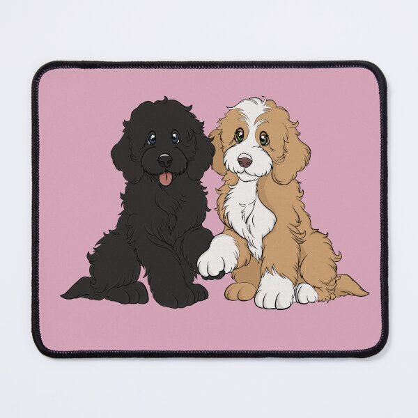 Item preview, Two Cute Doodled designed and sold by reddogbuckeye.