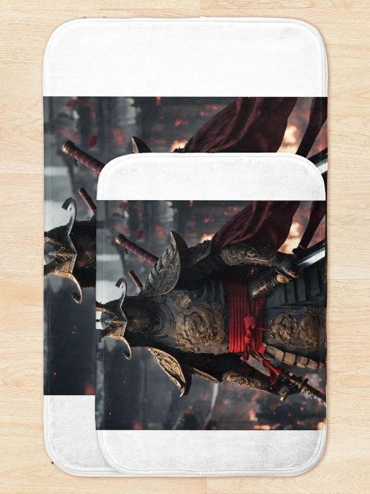 Thumbnail 5 of 6, Bath Mat, Samurai designed and sold by RaF71PrO.