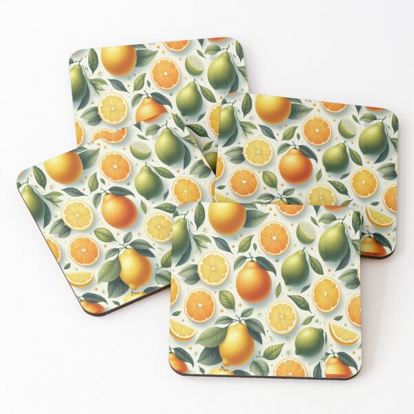 Item preview, Tropical - Orange Fruit Pattern designed and sold by PatternInArt.