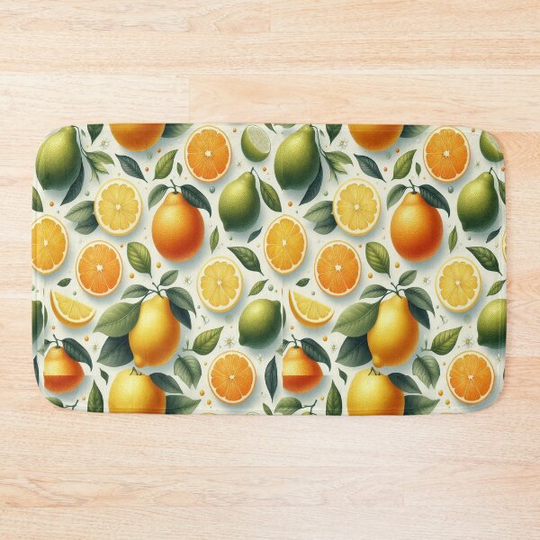 Item preview, Tropical - Orange Fruit Pattern designed and sold by PatternInArt.