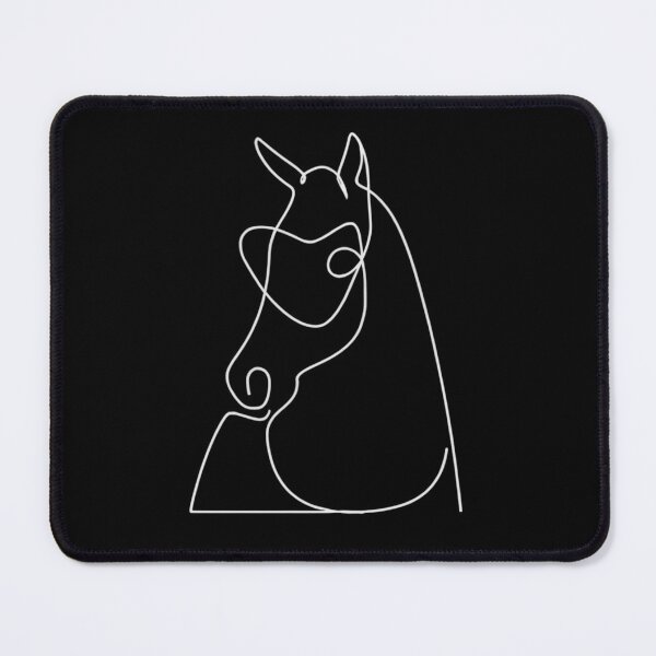 Item preview, Horse's head drawn with lines designed and sold by StalmaskyArt.
