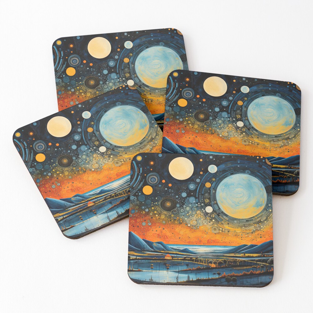 Item preview, Coasters (Set of 4) designed and sold by OccultDreams.