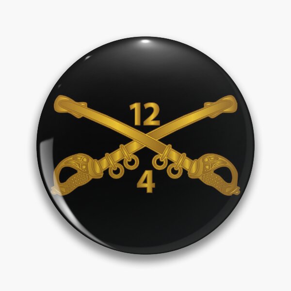 Item preview,  Army - 4th Squadron - 12th Cavalry Branch wo Txt designed and sold by Military Insignia Products.