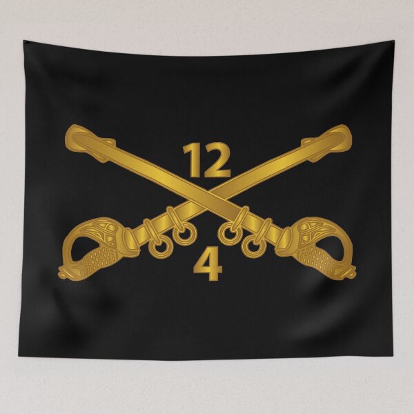 Item preview,  Army - 4th Squadron - 12th Cavalry Branch wo Txt designed and sold by Military Insignia Products.