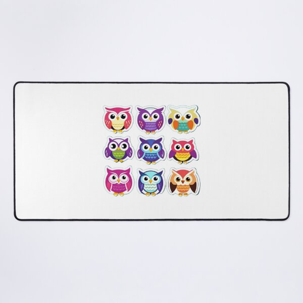 Item preview, Cute owl sticker pattern designed and sold by Flowerslaps.