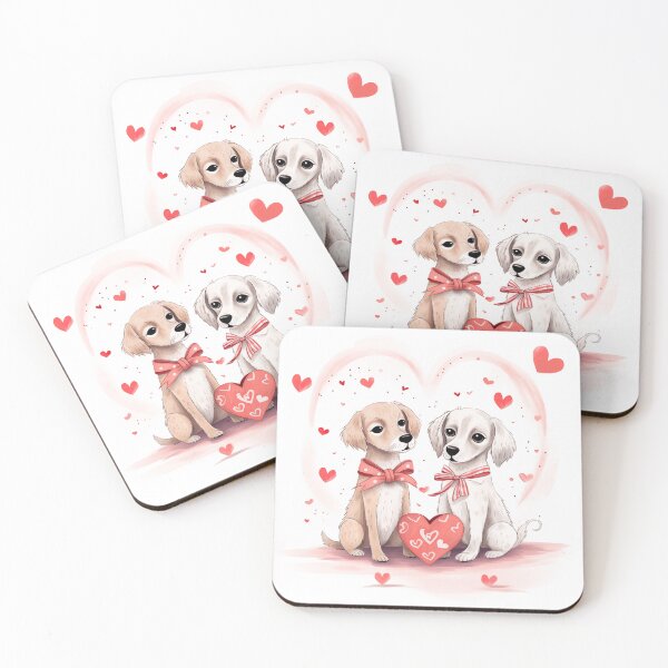 Item preview, Valentine’s Day Dogs in Love 3 designed and sold by Echoes of Romania.