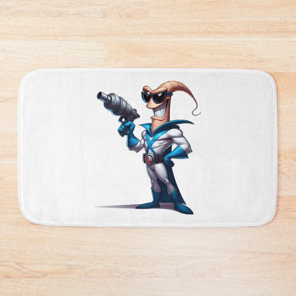Item preview, Worminator: Cosmic Crusader! designed and sold by NickTaroDesign.