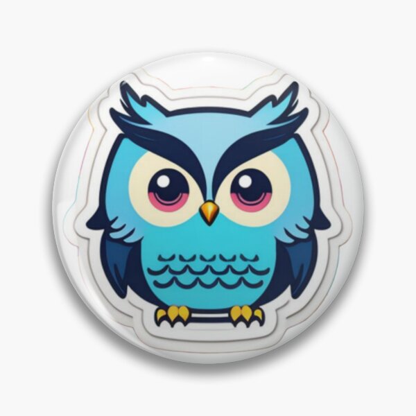 Item preview, Cute owl sticker designed and sold by Flowerslaps.