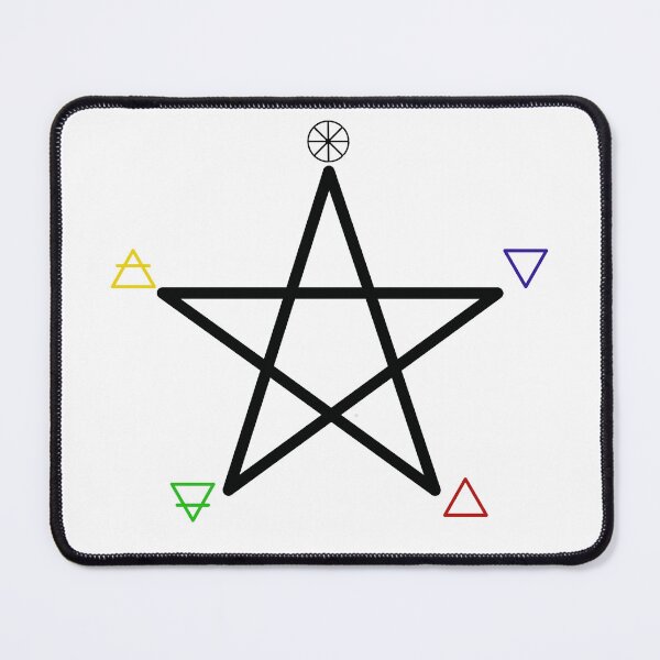 Item preview, Elemental Pentagram designed and sold by hexhutch.