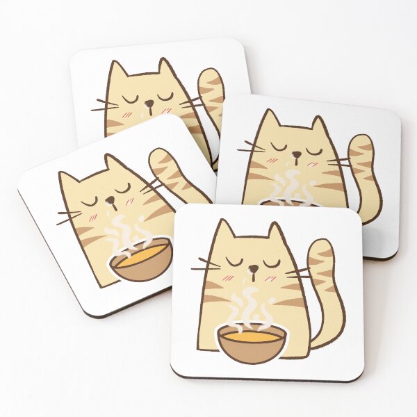 Item preview, Cat With Soup Design designed and sold by CarefulCreation.