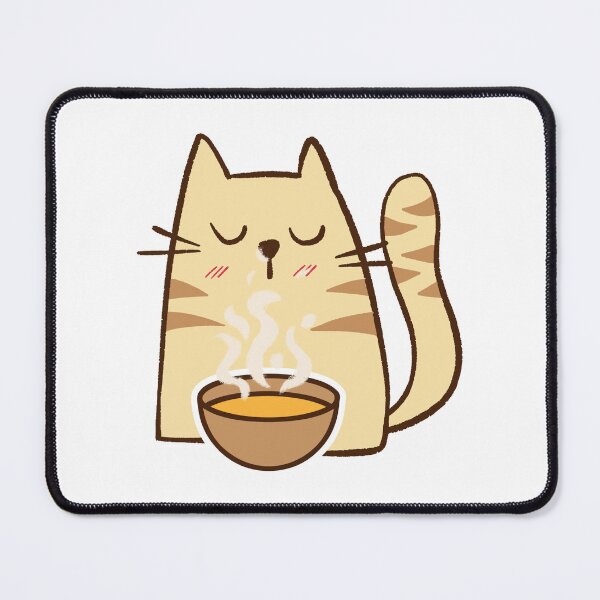 Item preview, Cat With Soup Design designed and sold by CarefulCreation.