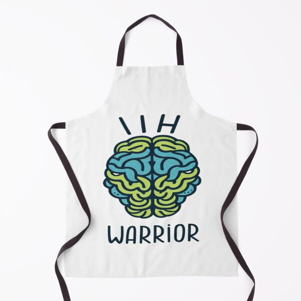 Item preview, Idiopathic Intracranial Hypertension Awareness Hope Ribbon Hearts IIH Warrior designed and sold by UrbanGraphixs.