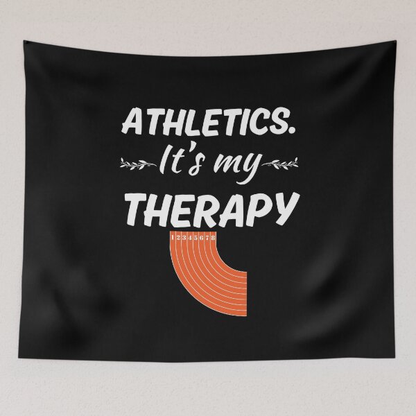 Item preview, Athletics. It's my therapy, funny athletics sport lover saying designed and sold by NBSStore.